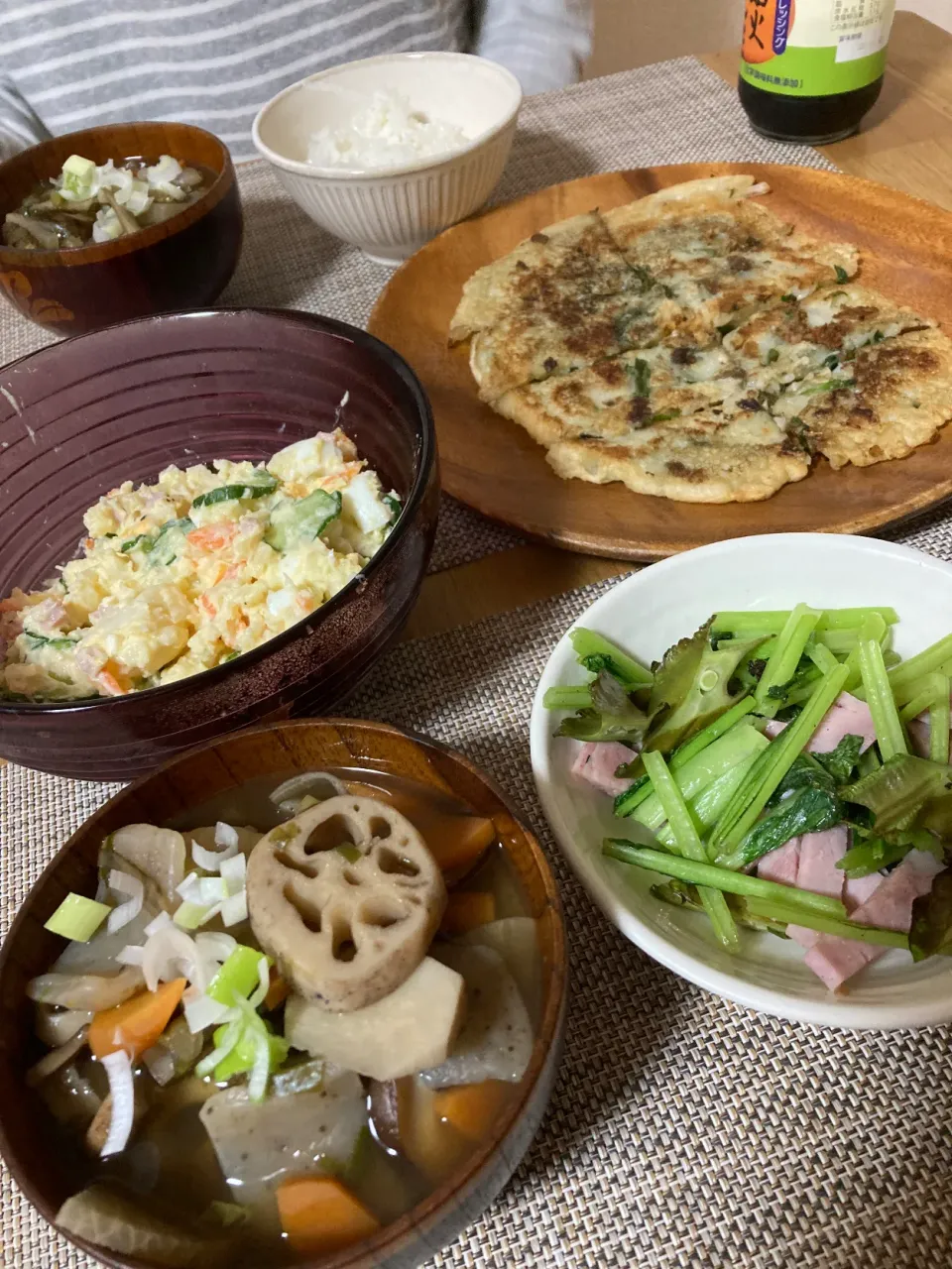 妊婦のための野菜モリモリ晩御飯|小次郎さん