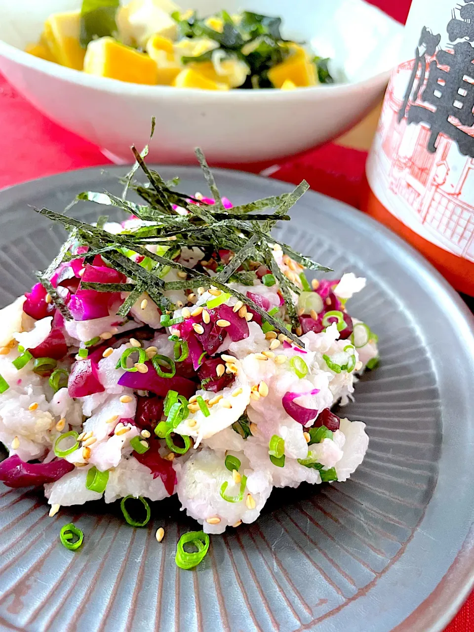 まりおさんの料理 里芋ﾎﾟﾃｻﾗ|おかちさん