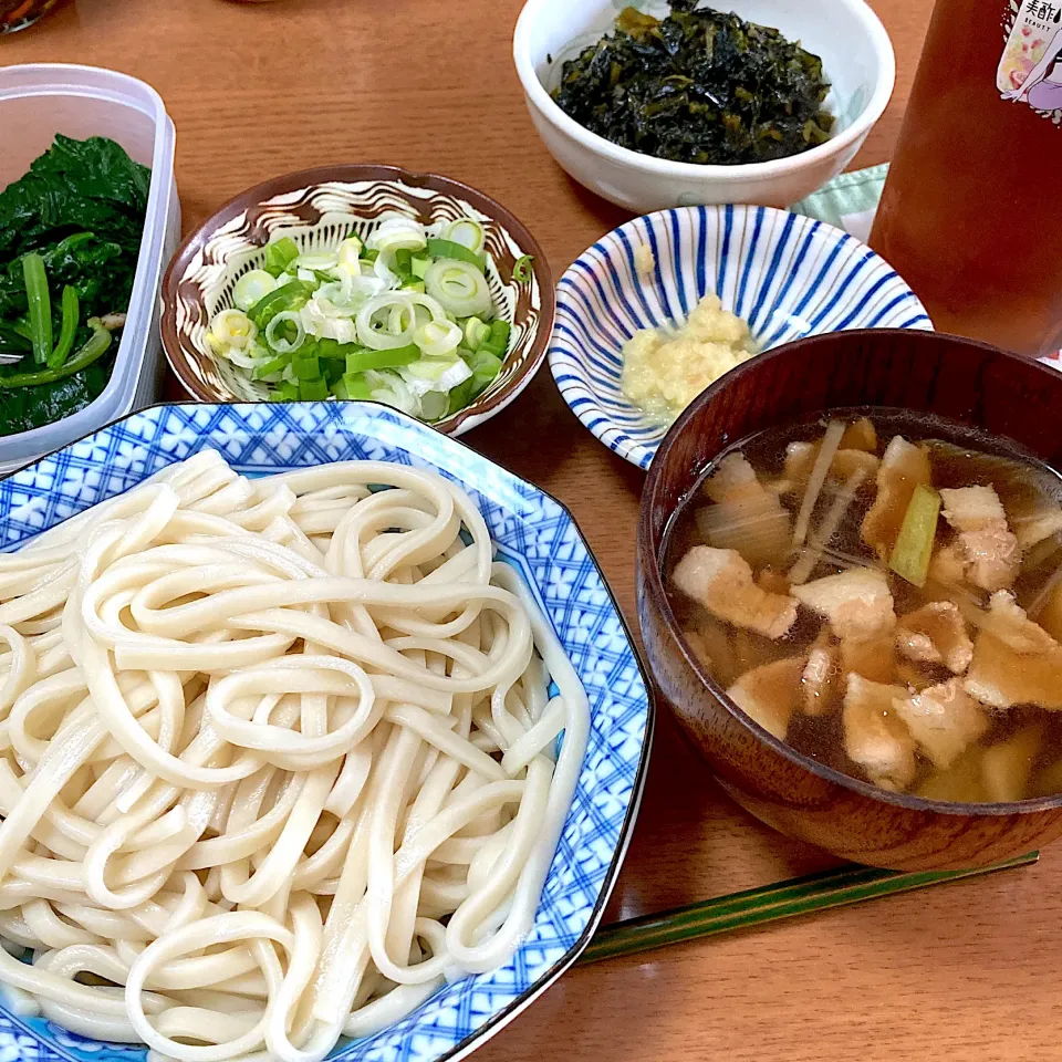 Snapdishの料理写真:肉汁うどん|みんみんさん