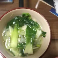 青梗菜の鳥スープ|よぢん8990さん