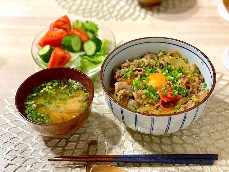 たまねぎたっぷり豚丼|ひろさんとゆりさんさん