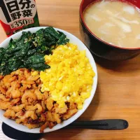 Snapdishの料理写真:そぼろ丼|まきさん