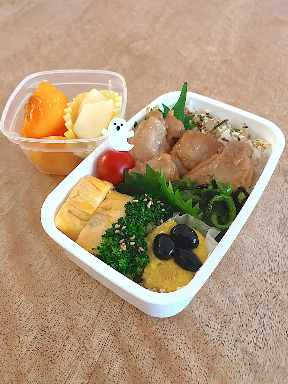 Snapdishの料理写真:照り焼きチキン弁当|Sakikoさん