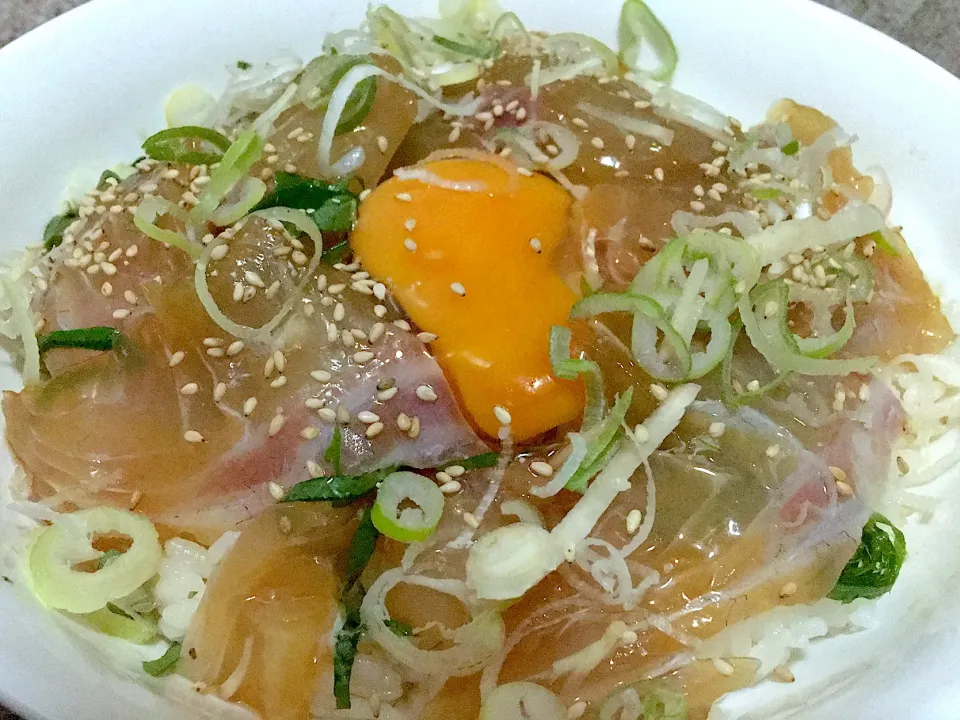 鯛の漬け丼😊♬|ちゃびきゅさん