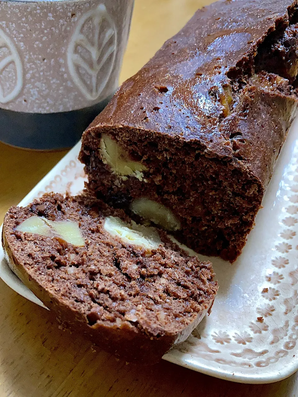 ラム酒漬け甘栗のチョコ蒸しケーキ🌰|ちほんぽさん