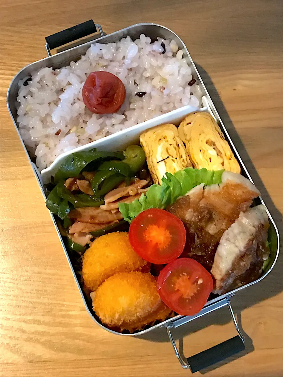 豚ロースおろしソース弁当🍱|ちっくんさん