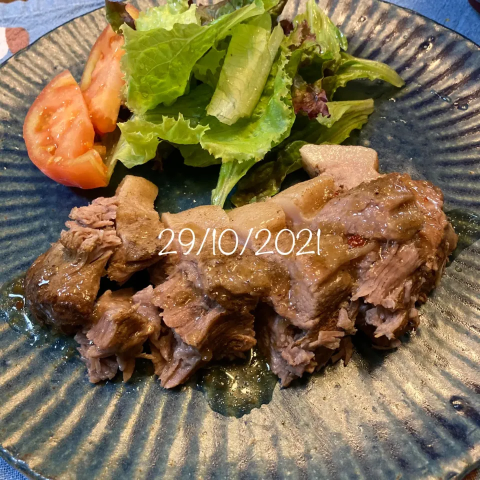 Snapdishの料理写真:紅茶豚🐽|友さん