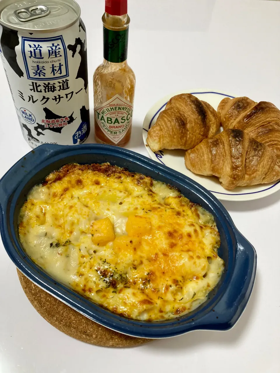 今宵は、7種のチーズグラタン🧀|Kojiさん