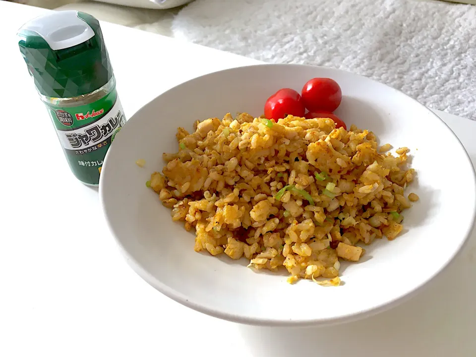 カレー炒飯|でんでんさん