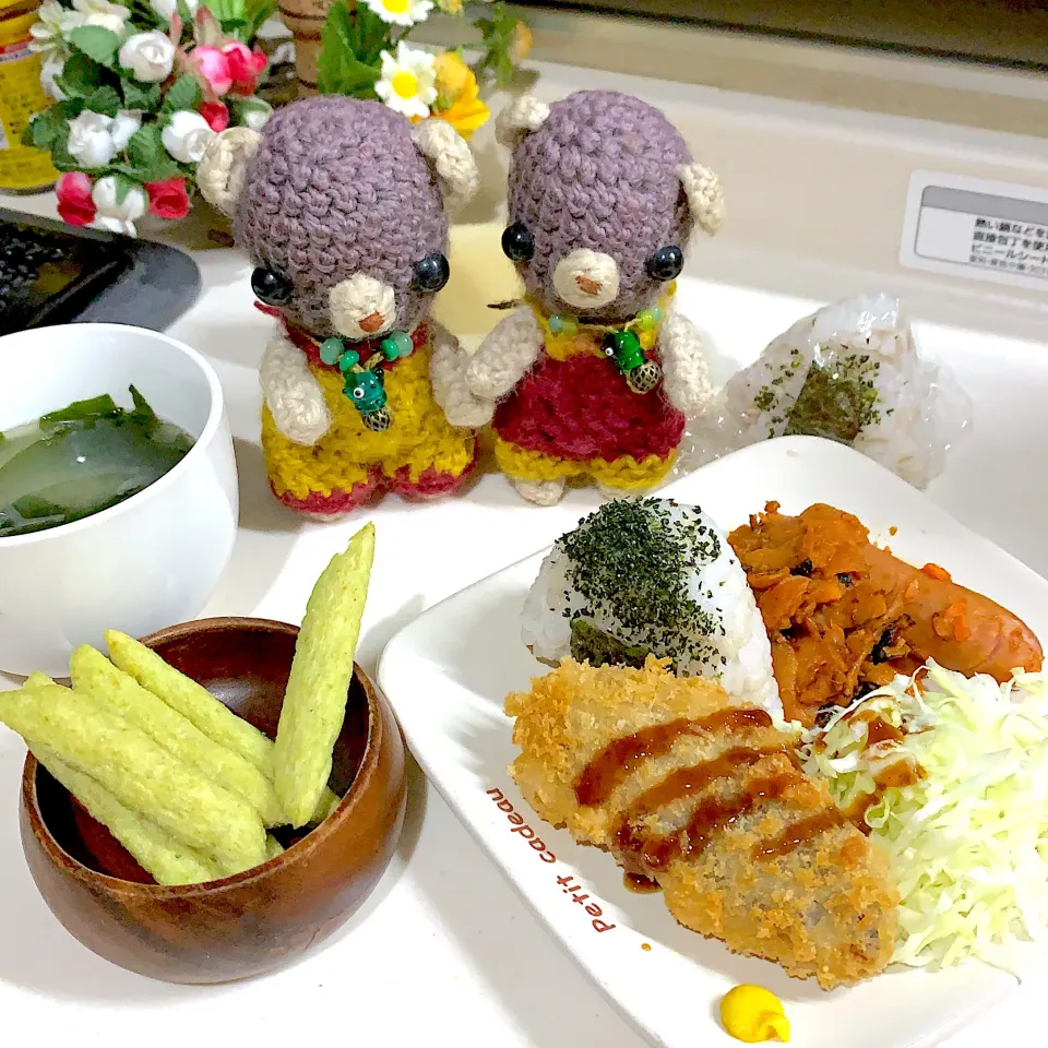 Snapdishの料理写真:晩ご飯( ´ ▽ ` )|chagashiさん