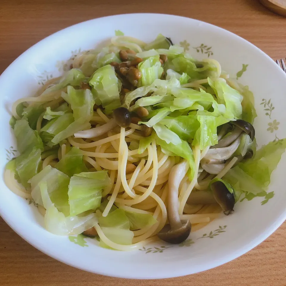 納豆パスタ|みぃさん