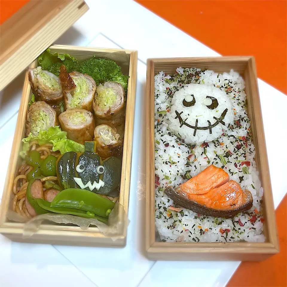 Snapdishの料理写真:ハロウィン息子弁当|chikaさん