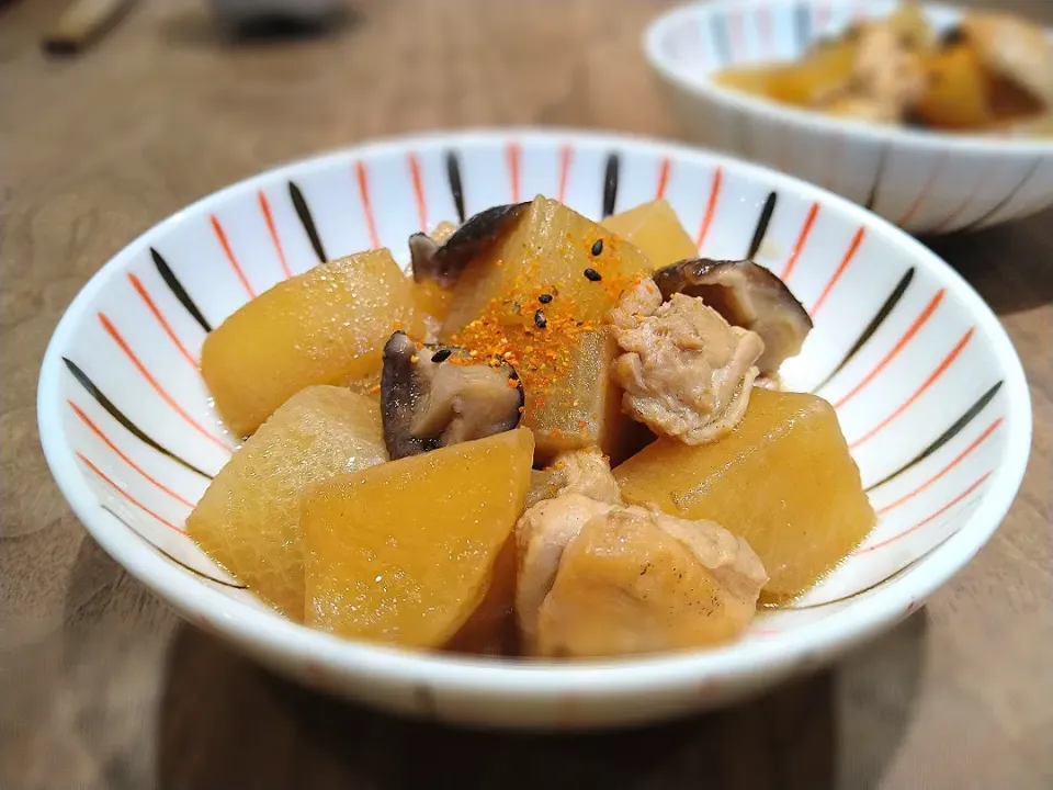 鶏と大根の煮物|古尾谷りかこさん