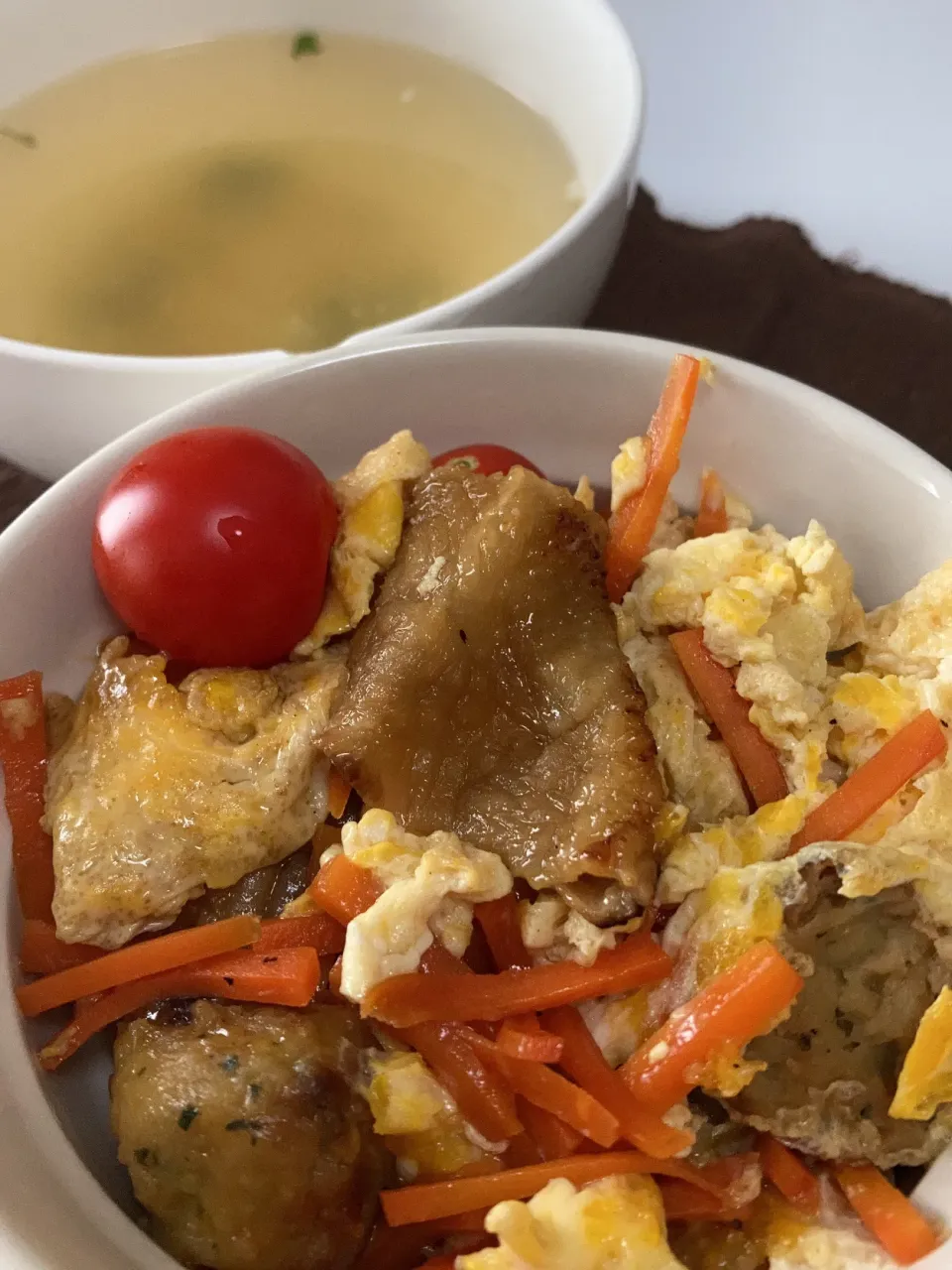 Snapdishの料理写真:焼き鳥の親子丼|かやさん