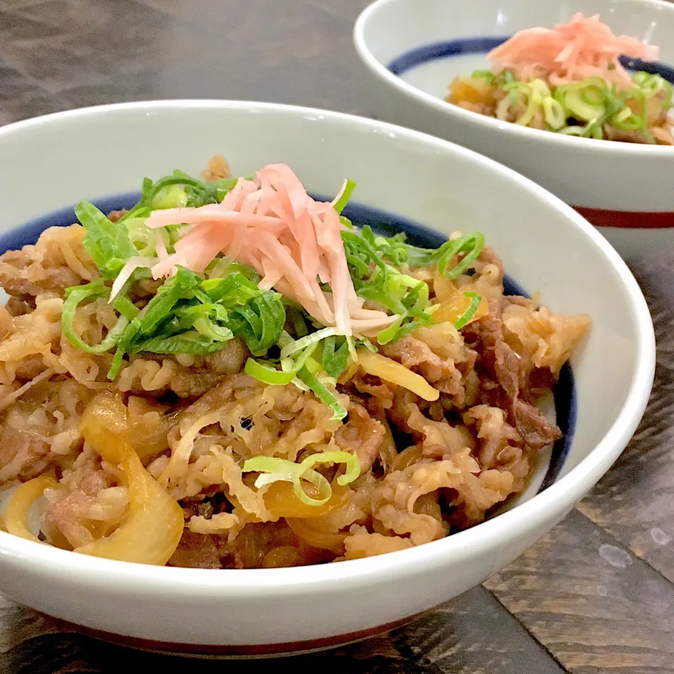 兵庫県の黒毛和牛と玉ねぎで牛丼|イナコさん