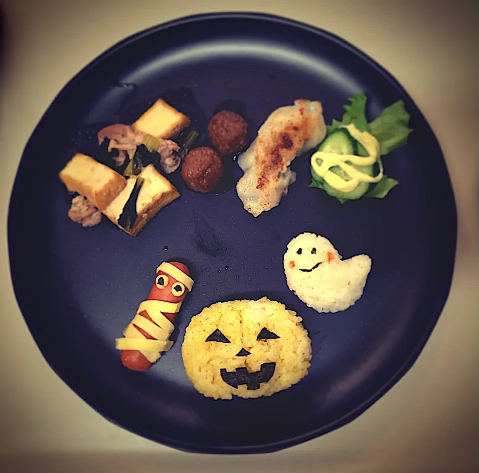 Snapdishの料理写真:ハロウィン子どもごはん🎃👻|SALLYさん