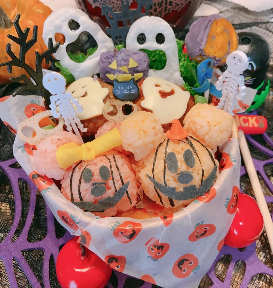 ハロウィン弁当🎃|ふわくまさん