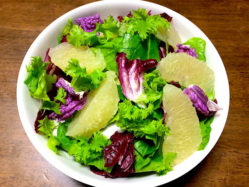 Snapdishの料理写真:自家製野菜のサラダ🥗|ひだまり農園さん