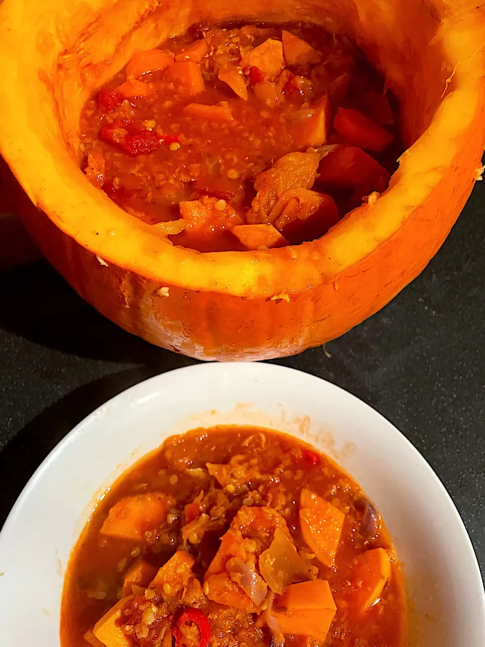 Halloween pumpkin soup|Nick Hiderさん