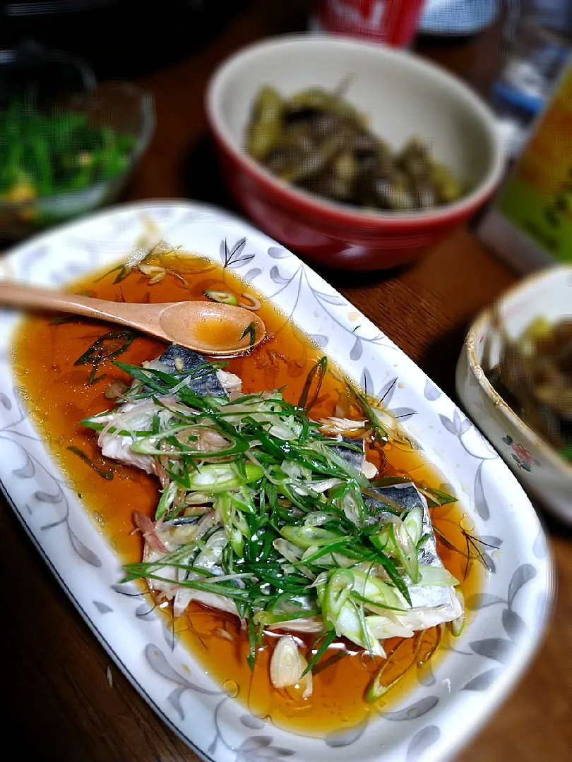 Snapdishの料理写真:清蒸鮮魚|まめころさん