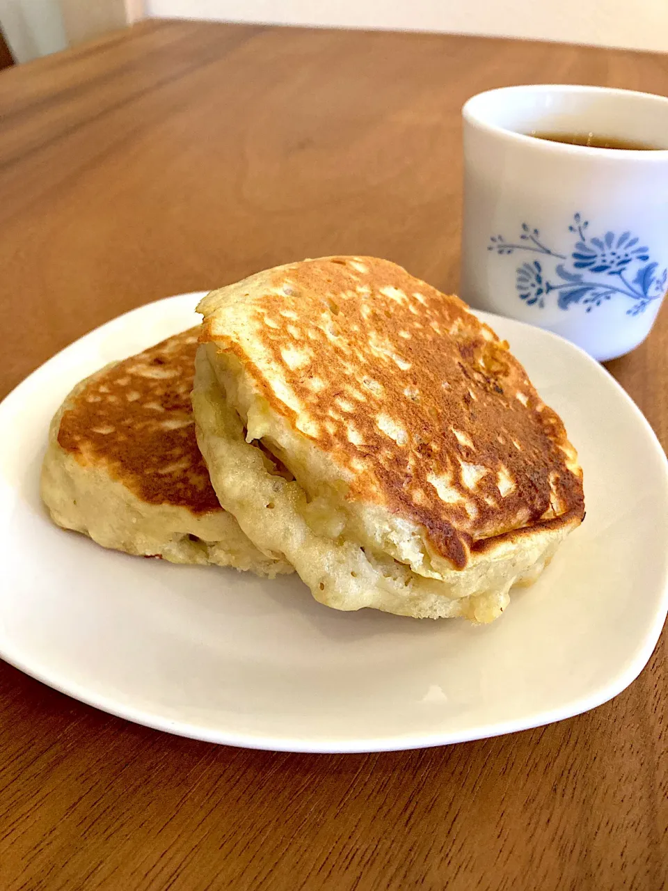 豆乳ヨーグルトでふわふわバナナパンケーキ|夢酒(ムッシュ)さん