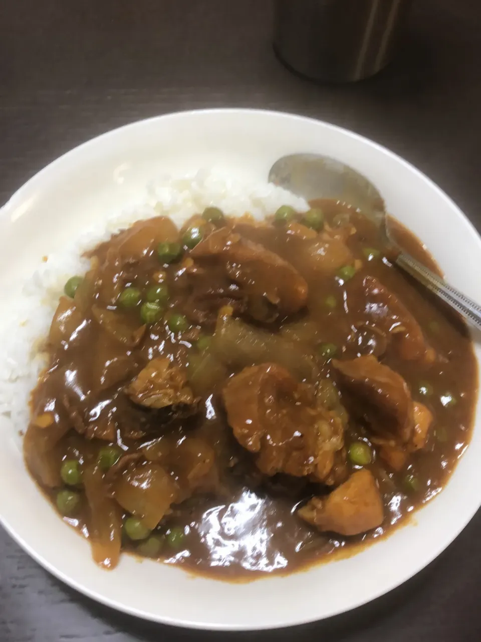 骨つき地鶏のチキンカレー|よぢん8990さん