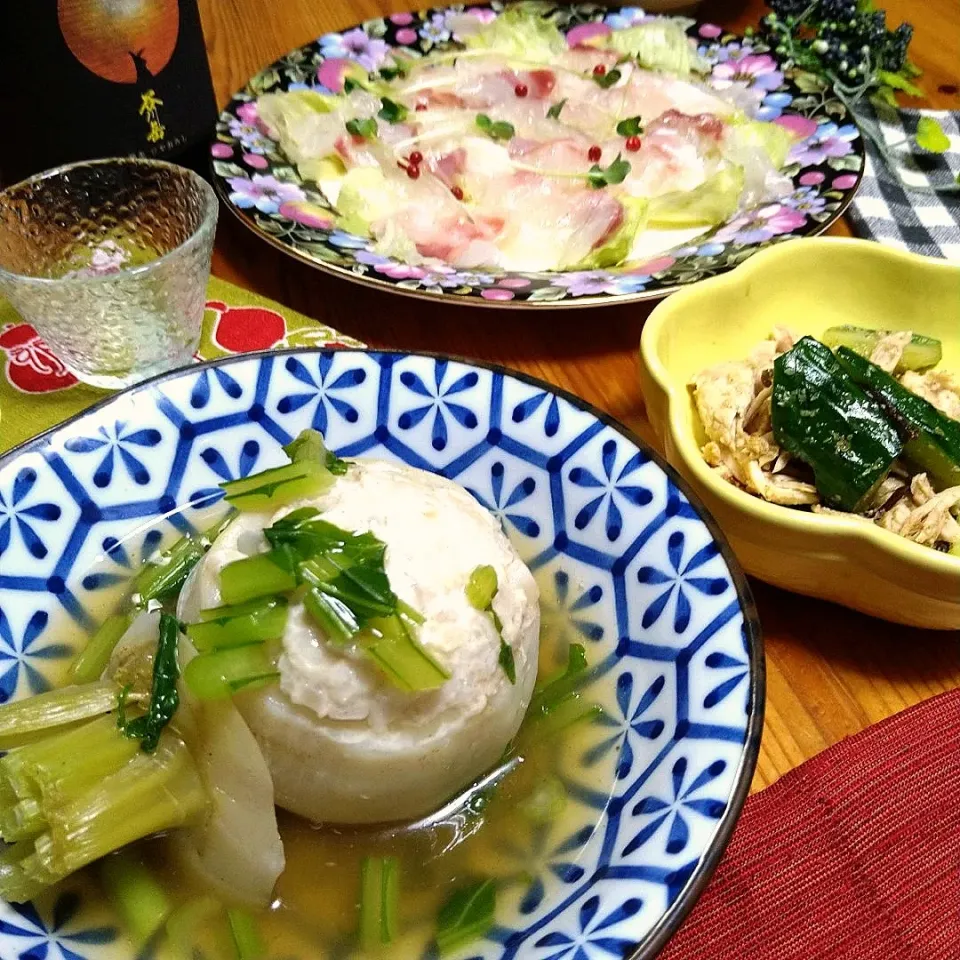 Snapdishの料理写真:かぶの挽き肉詰め煮♬|とまと🍅さん