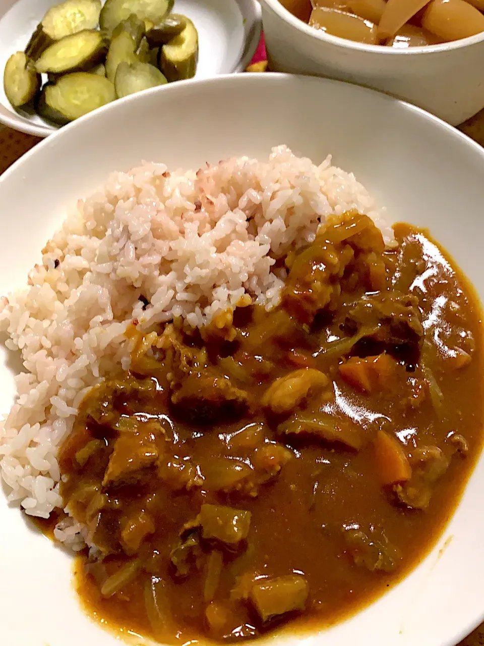 牛すじと蒟蒻のカレー🍛|掛谷節子さん