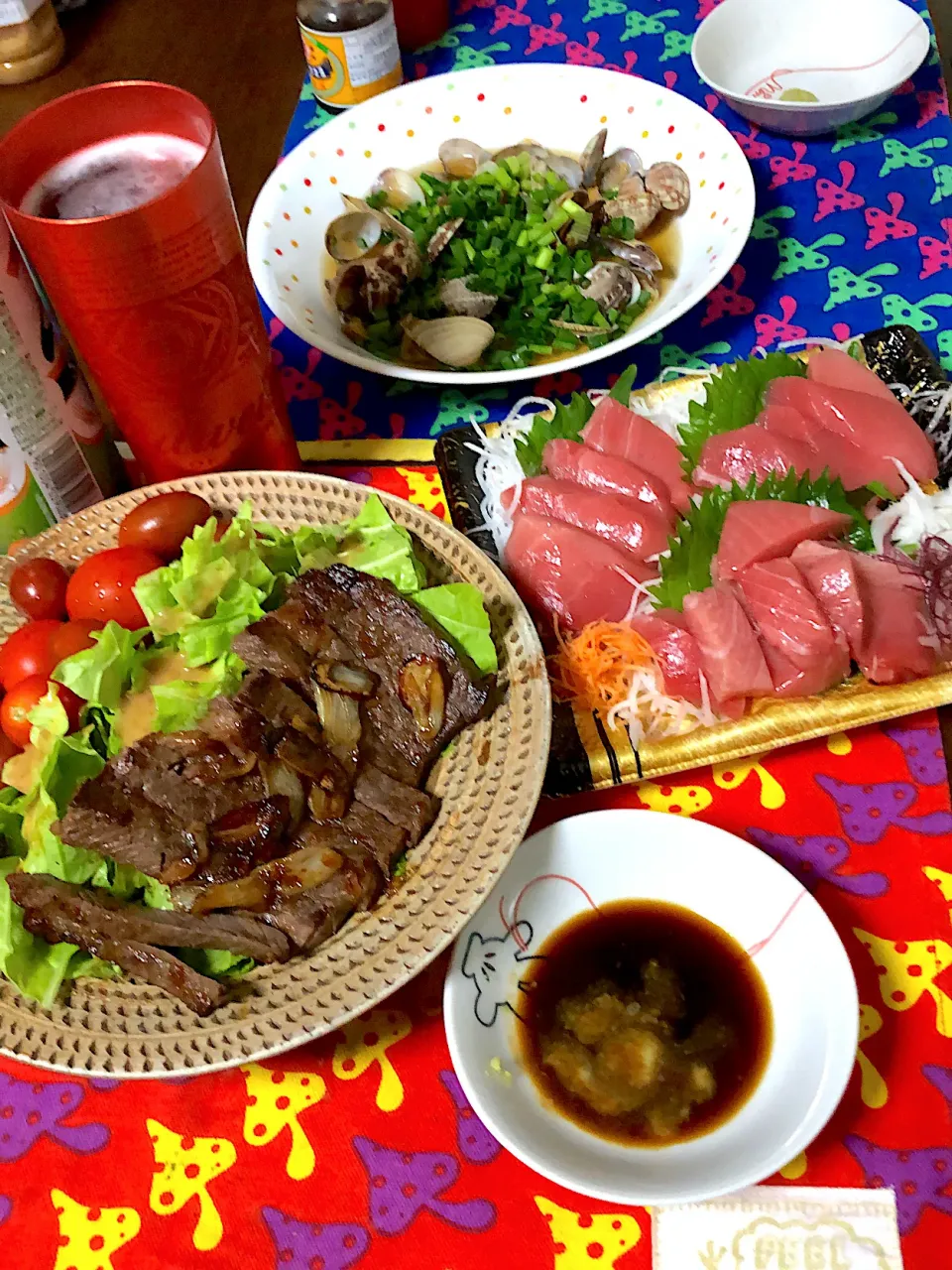 いただきます。本マグロと一杯🍺|聡美さん