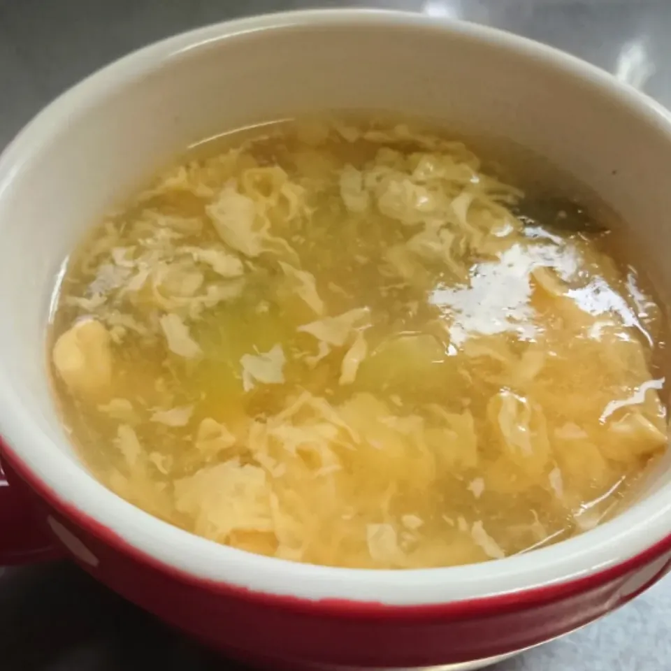 チンゲン菜と卵のとろとろスープ|☆ちび☆さん