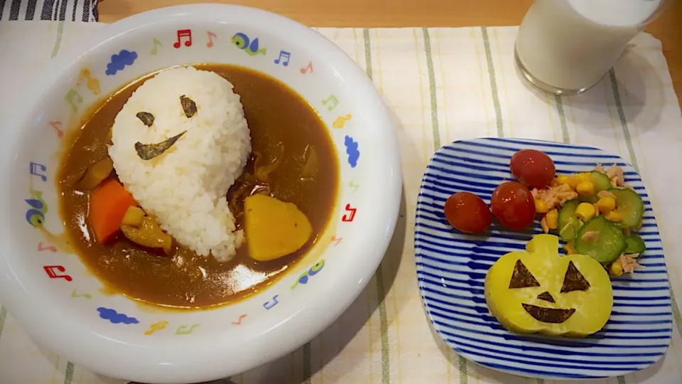 ハロウィン🎃カレー|はなおさん