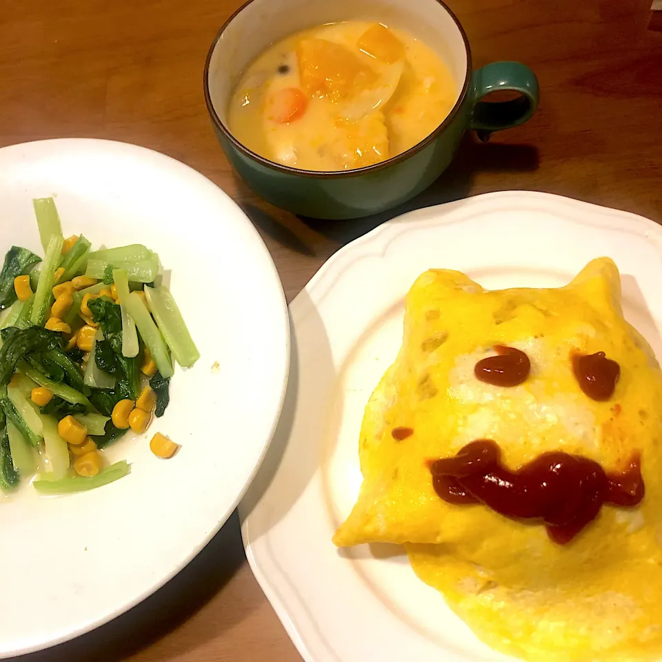 ハロウィンご飯🎃👻🎃|ゆっこっこさん