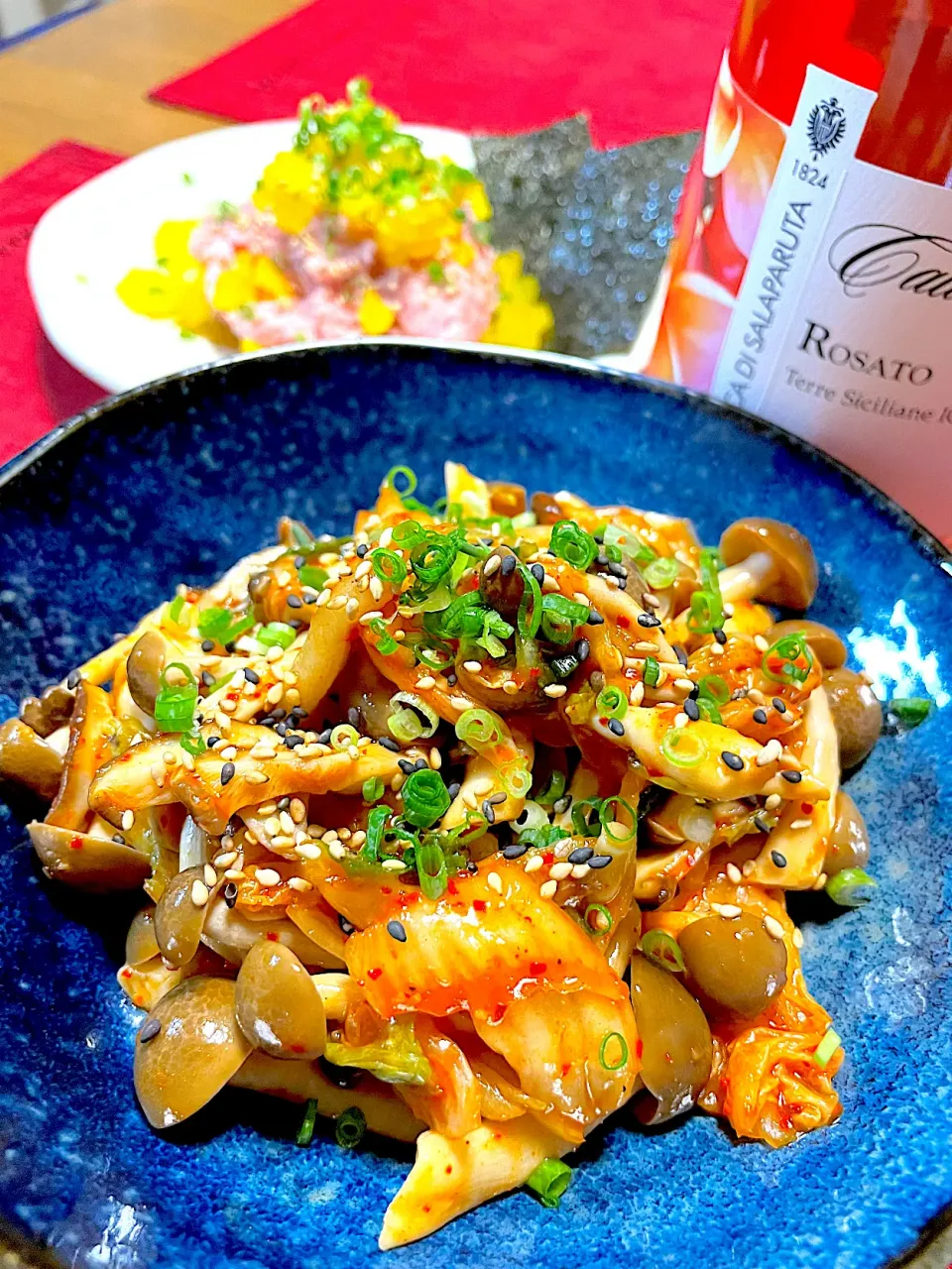 ひろりんさんの料理 きのこキムチ🌶🍄|おかちさん