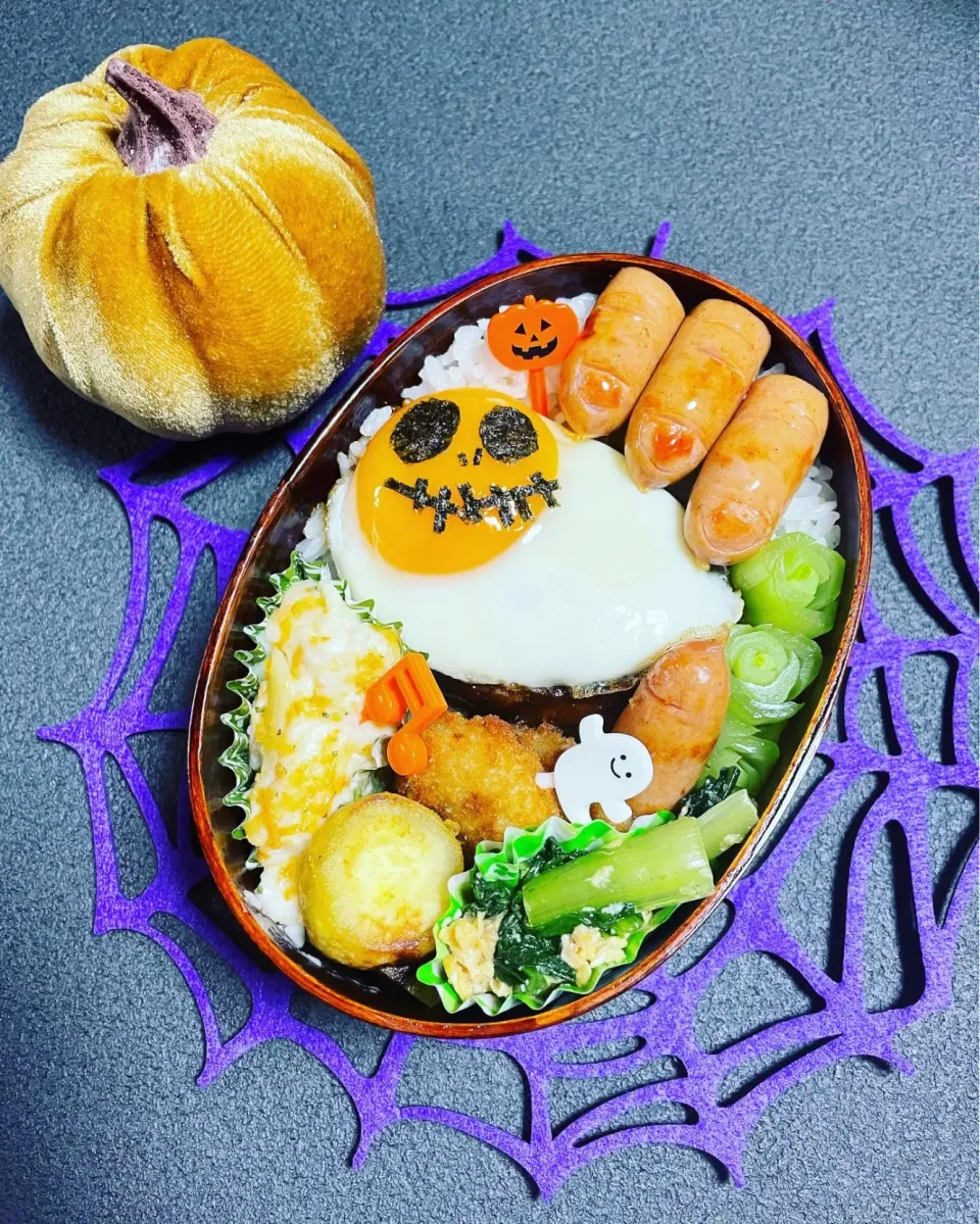 ハロウィン👻🎃💀弁当♪|みぃさん