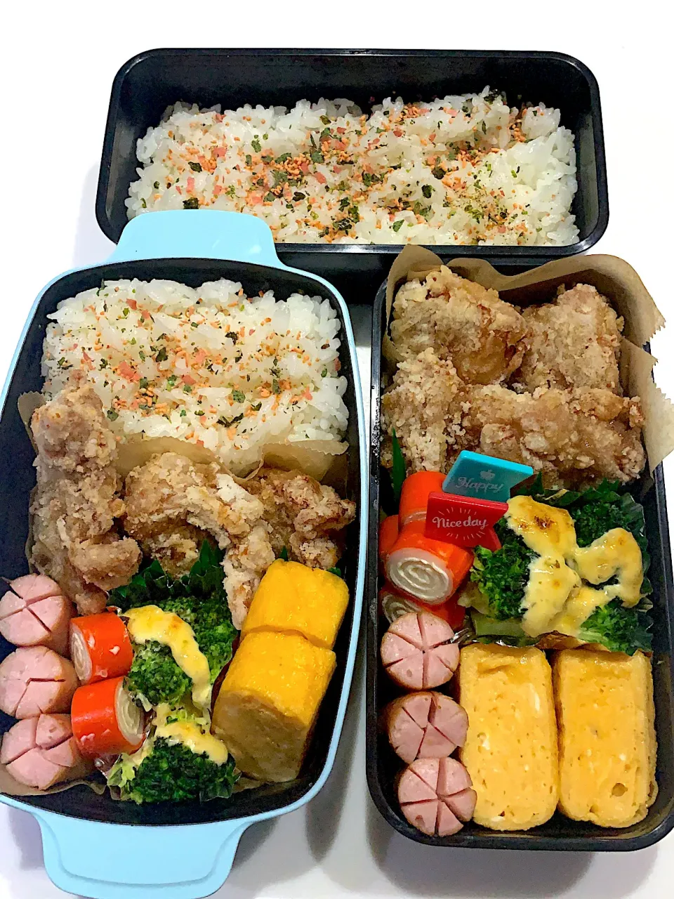 男子高校生のお弁当【唐揚げ】|ゆちさん