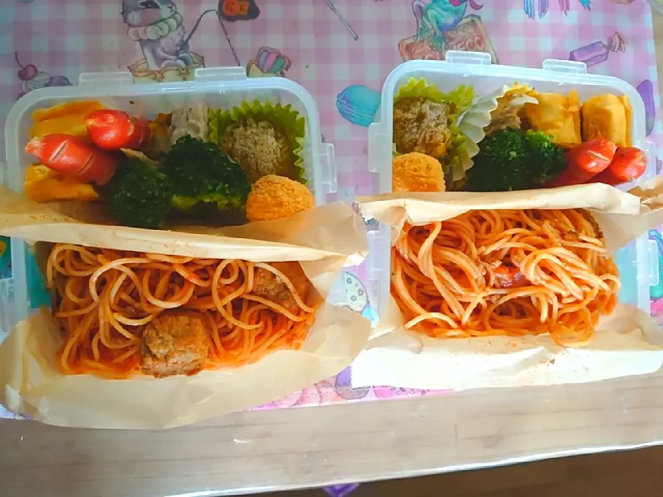 2021年11月01日
スパゲティミートソース🍝弁当🍱|むさわか☘️さん