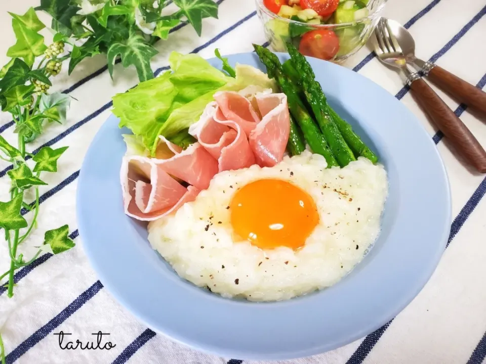 イチロッタさんの♡洋風 卵かけご飯 イチロッタ風✨✨✨生ハム〜❣️😆✨👍💛|taruto⭐️さん