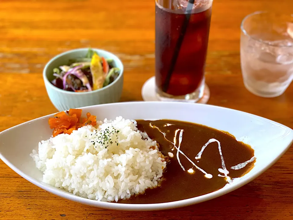 今日のランチは、cafeのカレー🍛　2辛🌶🌶|yokoさん