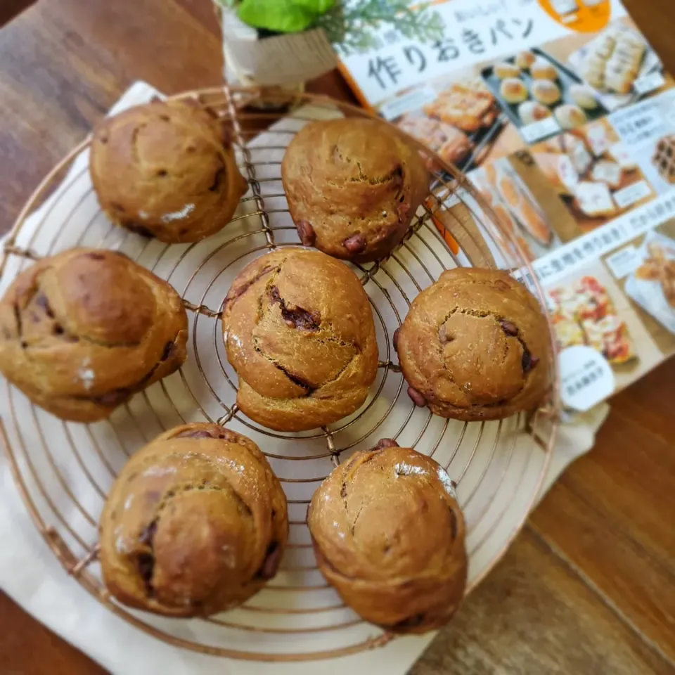 珈琲あんこパン焼きました|こな◎さん