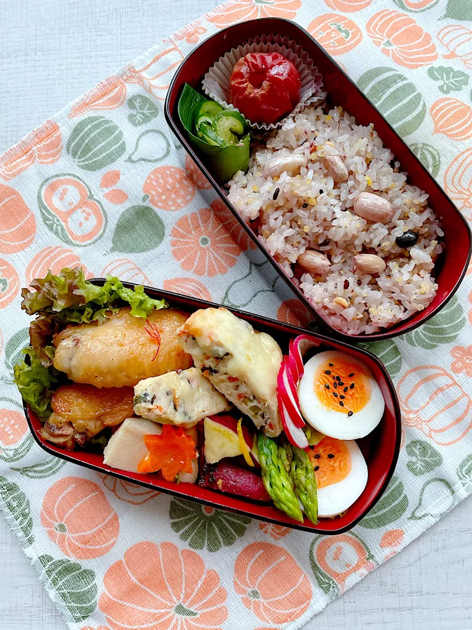 おじ弁〜千葉名産　落花生おこわのお弁当🥜|とんちんさん