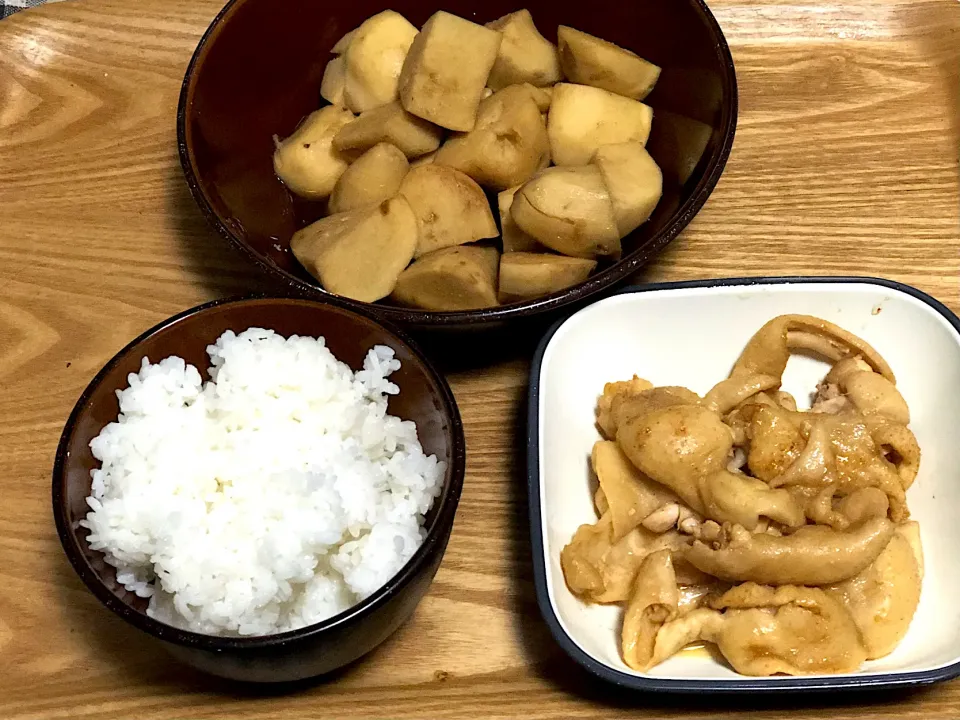 ☆里芋の煮物 ☆鶏皮|まぁたんさん