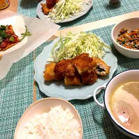 Snapdishの料理写真:今日の晩御飯♡|なかまるつうさん