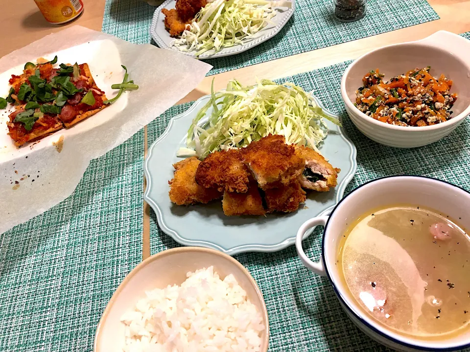 今日の晩御飯♡|なかまるつうさん