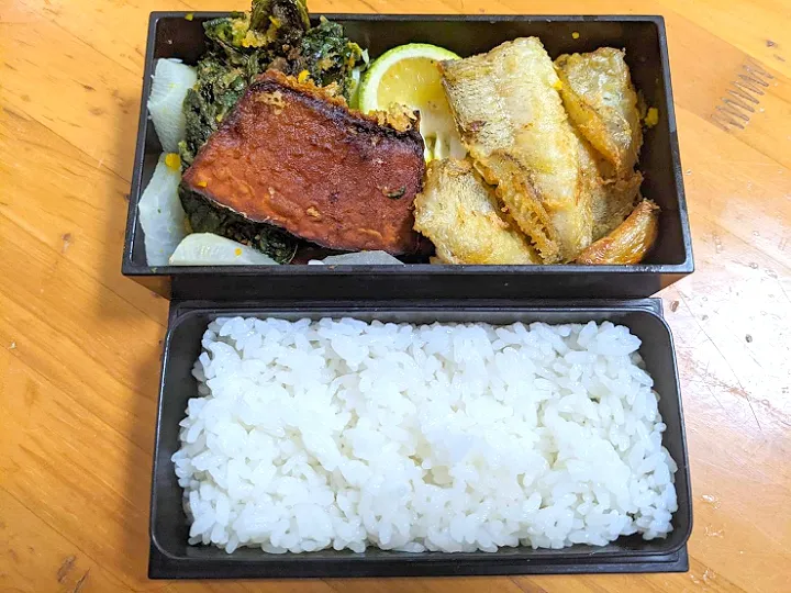 キスのフライ弁当🍱|たんごたんごさん