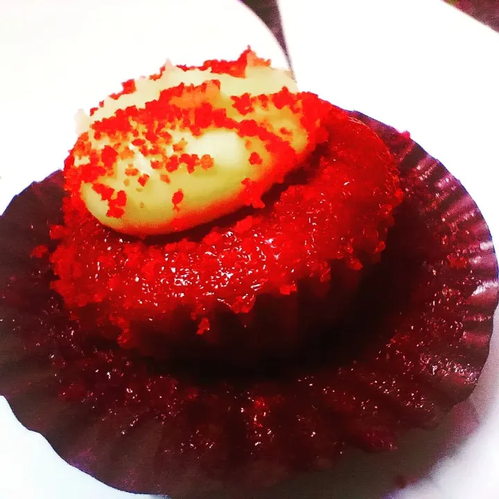 Snapdishの料理写真:Red velvet cupcake|shashiさん