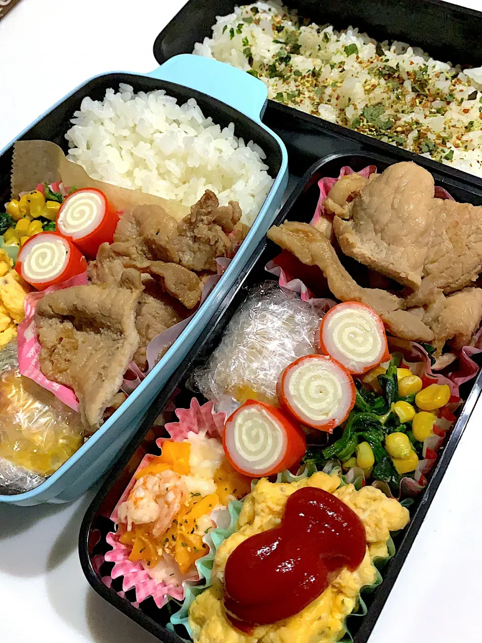 男子高校生のお弁当【生姜焼き】|ゆちさん