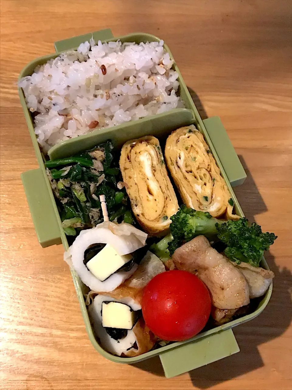 豚バラカレー炒め弁当|ちっくんさん