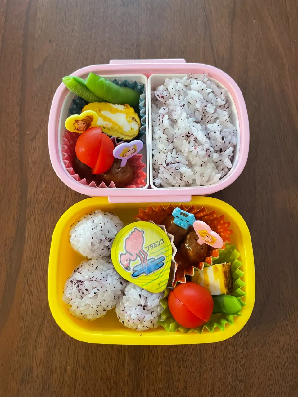 年中さんとプレさんのお弁当🌸🐥|みーぬさん