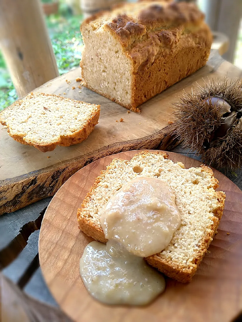 Snapdishの料理写真:マロンパウンドケーキ🌰|まめころさん