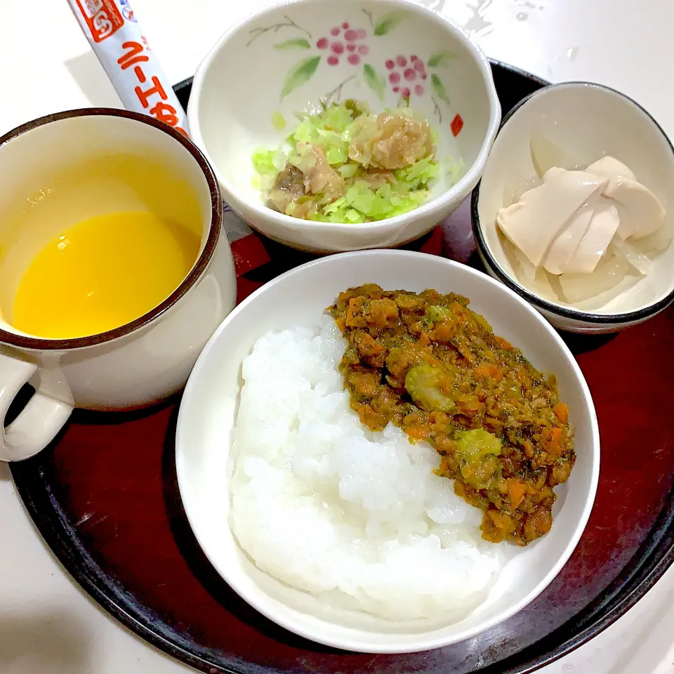 Snapdishの料理写真:母晩ごはん(￣▽￣)|chagashiさん